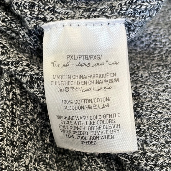 Karen Scott Gray V-Neck Sweater Classic Knit - Picture 6 of 6